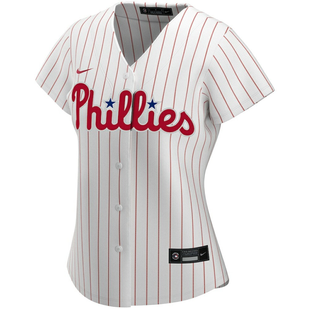Philadelphia Phillies Nike Women's Home Replica Custom Jersey - White - Nike Online