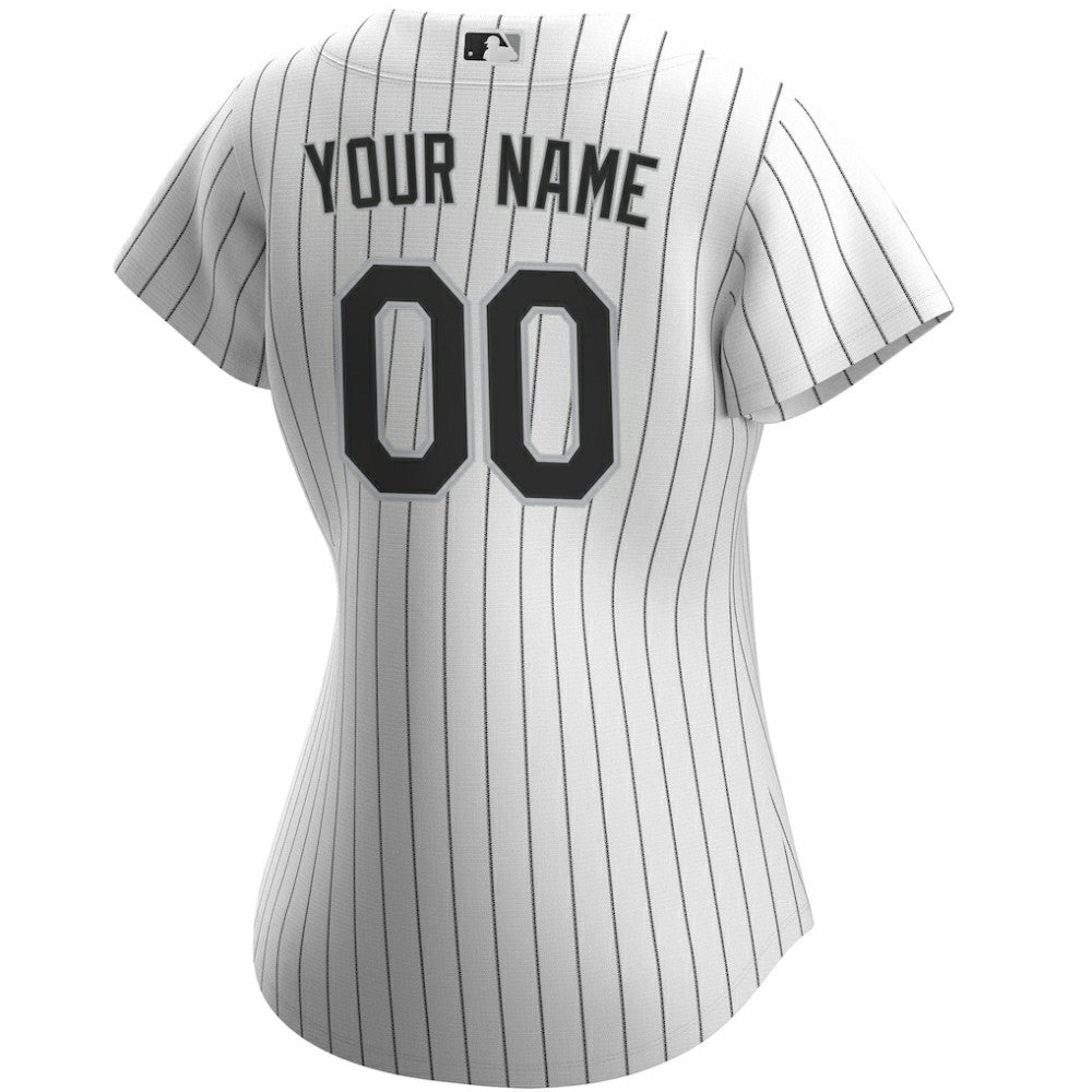 Chicago White Sox Nike Women's Home Replica Custom Jersey - White - Nike Lifestyle