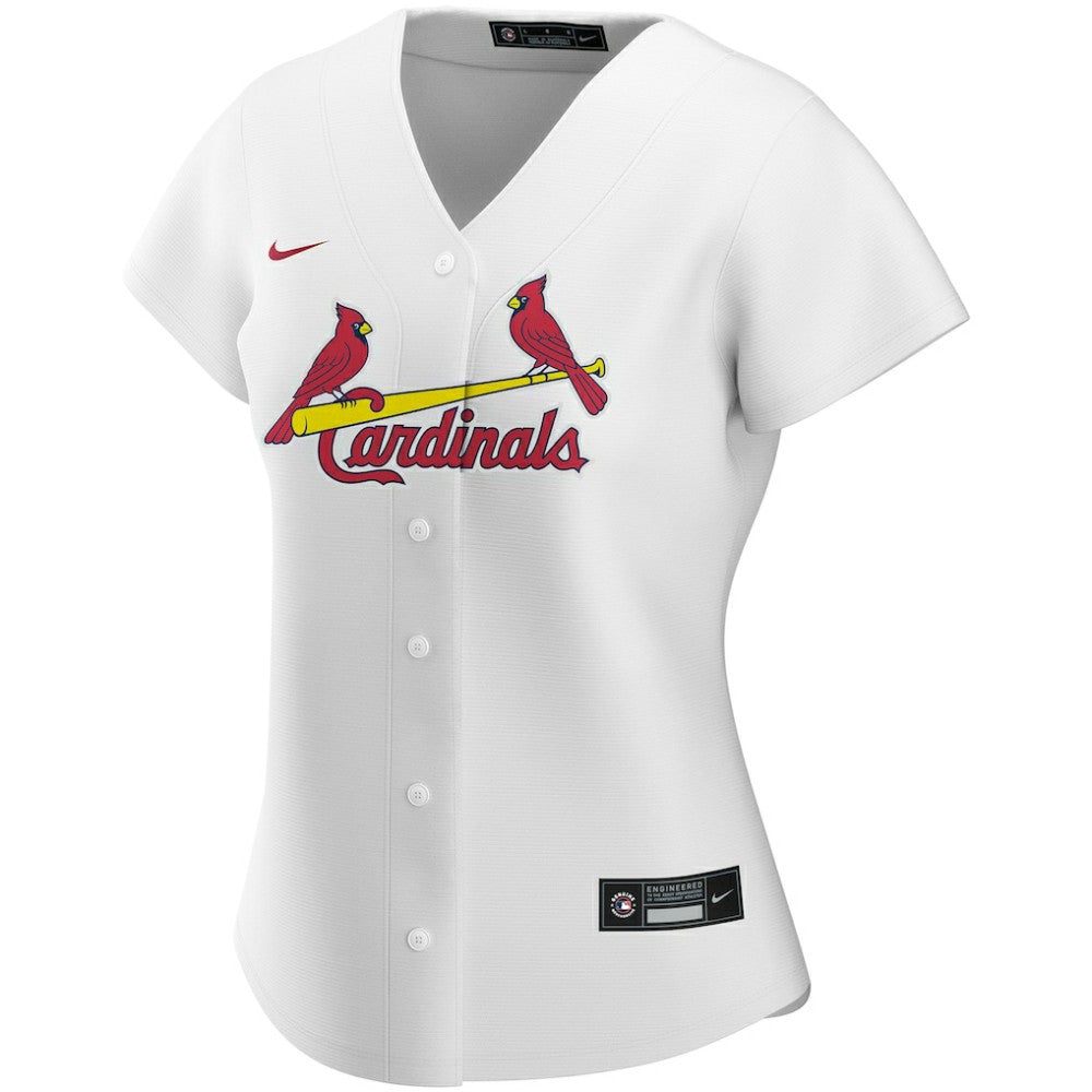 St. Louis Cardinals Nike Women's Home Replica Custom Jersey - White - Nike Lifestyle