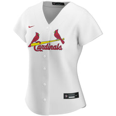 St. Louis Cardinals Nike Women's Home Replica Custom Jersey - White - Nike Lifestyle