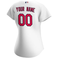 St. Louis Cardinals Nike Women's Home Replica Custom Jersey - White - Nike Lifestyle