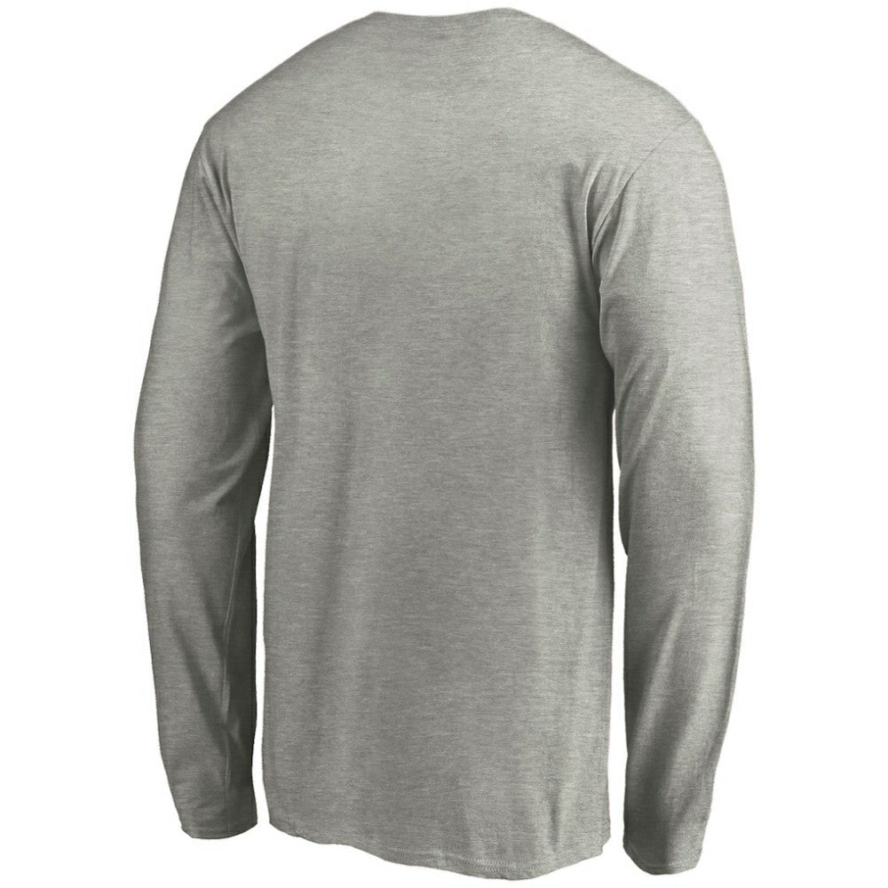 Atlanta Braves Fanatics Heart & Soul Long Sleeve T-Shirt - Gray - Fanatics Discount