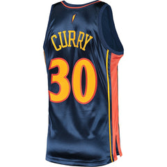 Stephen Curry Golden State Warriors 2009/10 Hardwood Classics Authentic Jersey for sale Navy | Mitchell & Ness