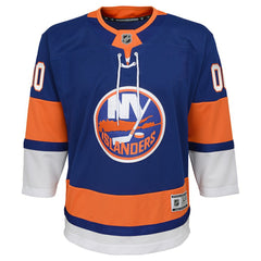 New York Islanders Youth Home Premier Custom Jersey - Blue - NHL 3820538