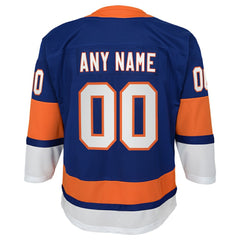 New York Islanders Youth Home Premier Custom Jersey - Blue - NHL 3820538