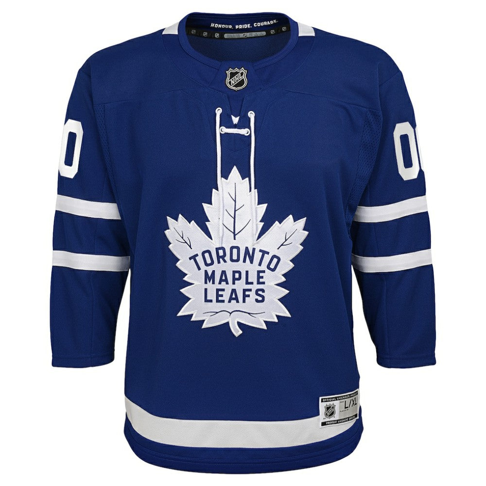 Toronto Maple Leafs Youth Home Premier Custom Jersey - Blue - NHL 3820546