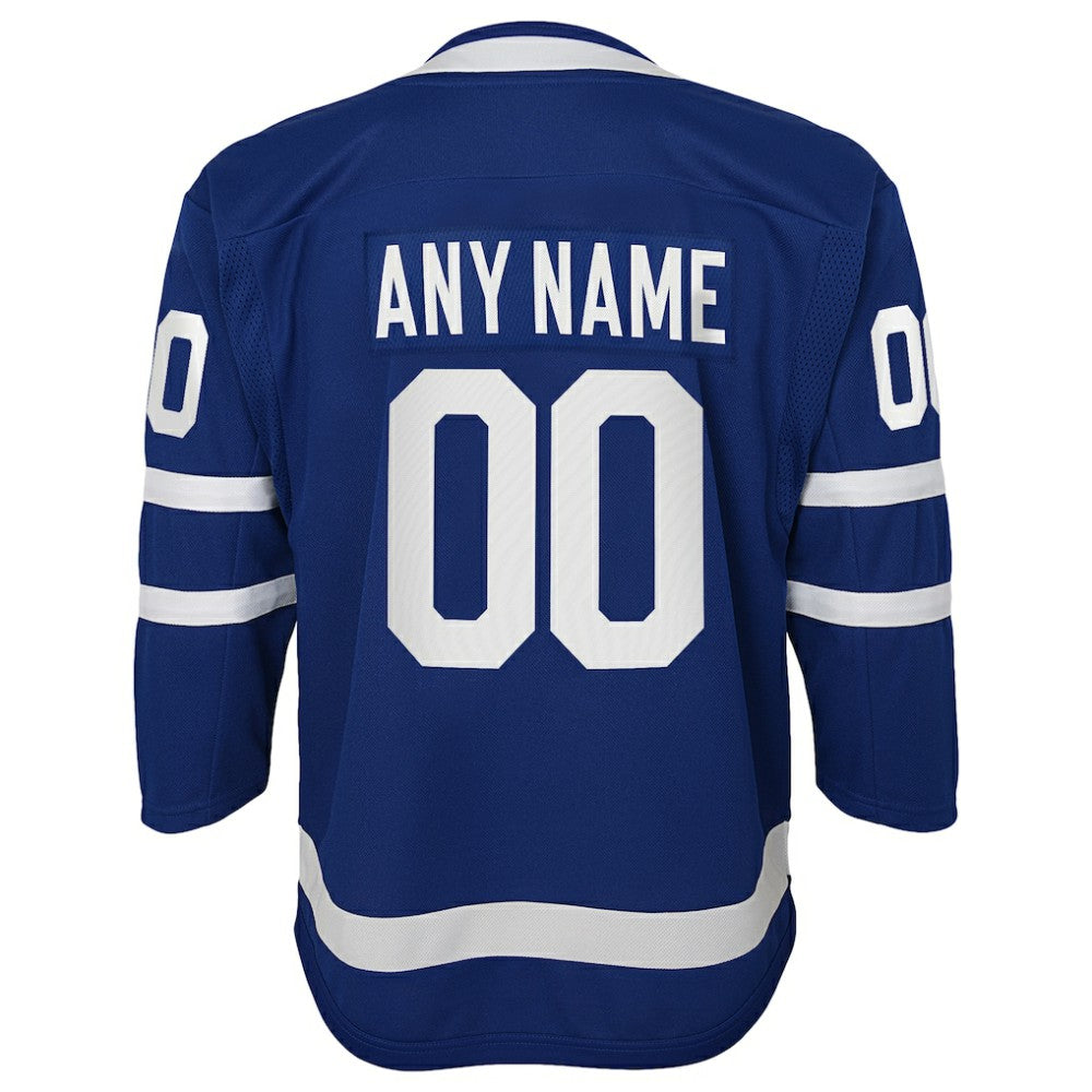 Toronto Maple Leafs Youth Home Premier Custom Jersey - Blue - NHL 3820546