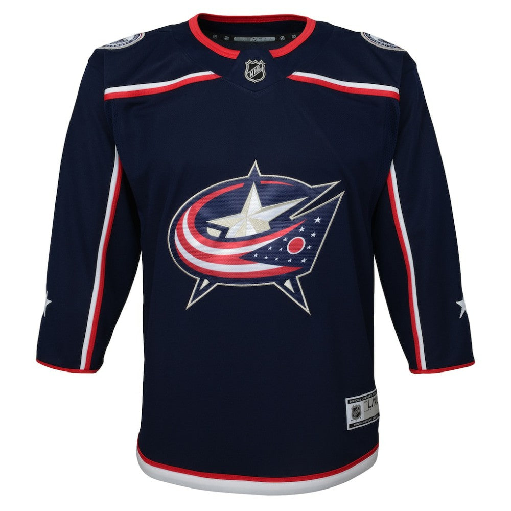 Columbus Blue Jackets Youth Home Premier Jersey - Navy - NHL 3820556