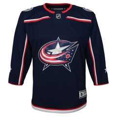 Columbus Blue Jackets Youth Home Premier Jersey - Navy - NHL 3820556
