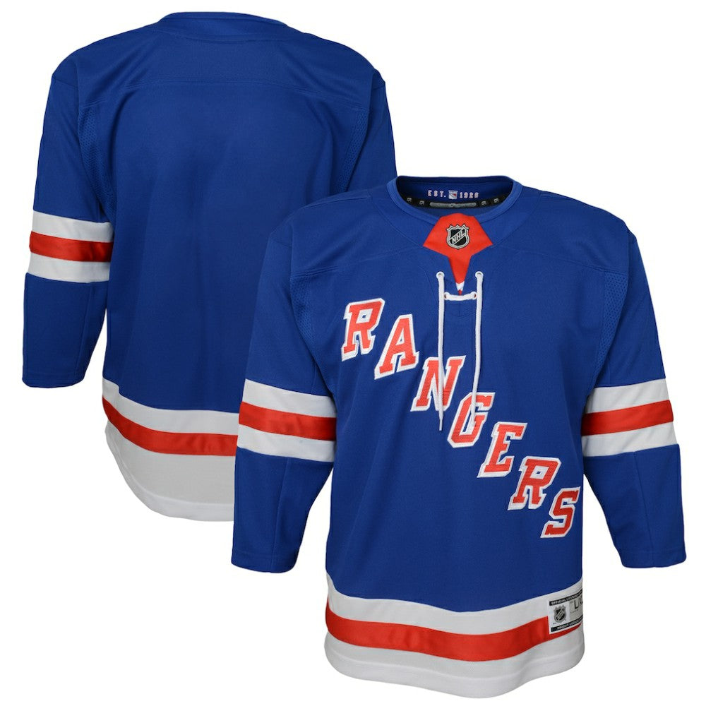 New York Rangers Youth Home Premier Jersey - Blue - NHL 3820567