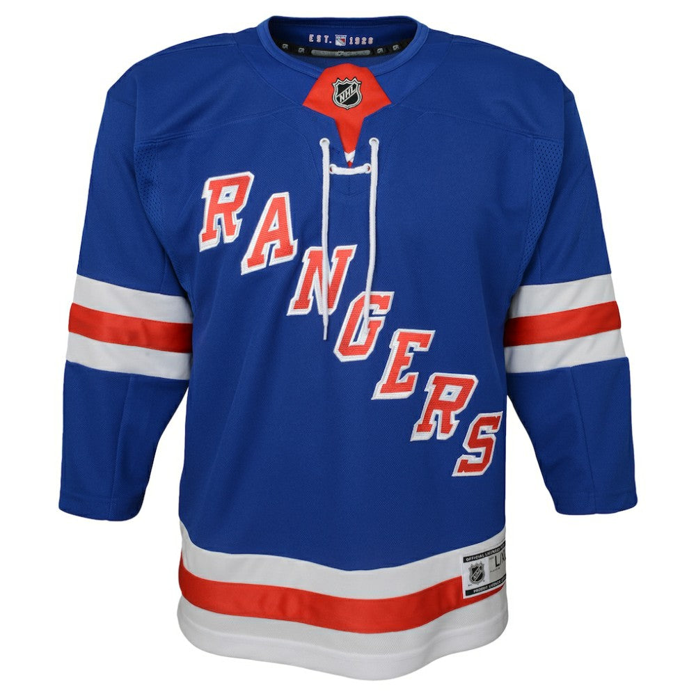 New York Rangers Youth Home Premier Jersey - Blue - NHL 3820567