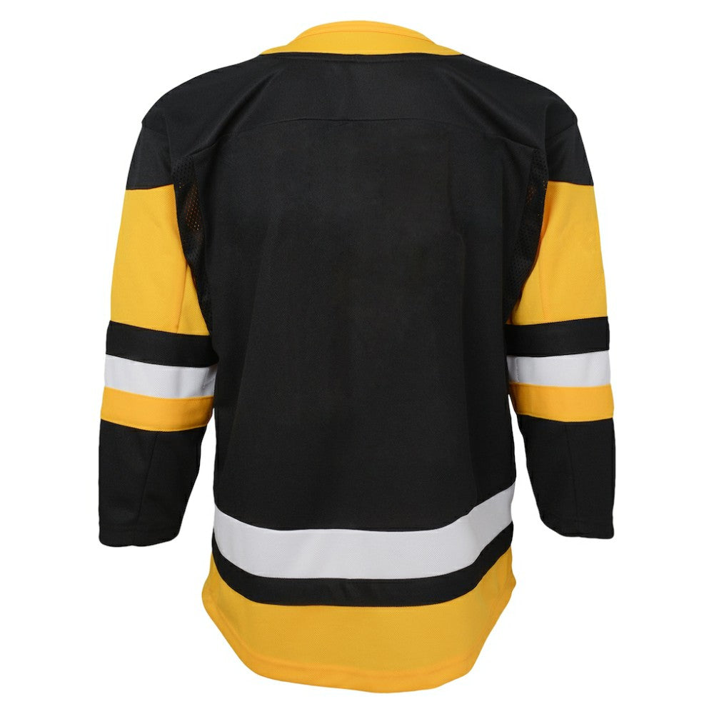 Pittsburgh Penguins Youth Home Premier Blank Jersey - Black - NHL 3820570
