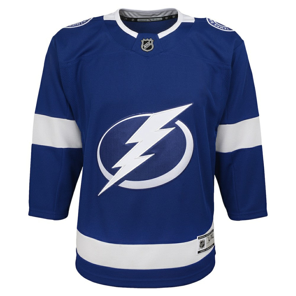 Tampa Bay Lightning Youth Home Blank Premier Jersey - Blue - NHL 3820573