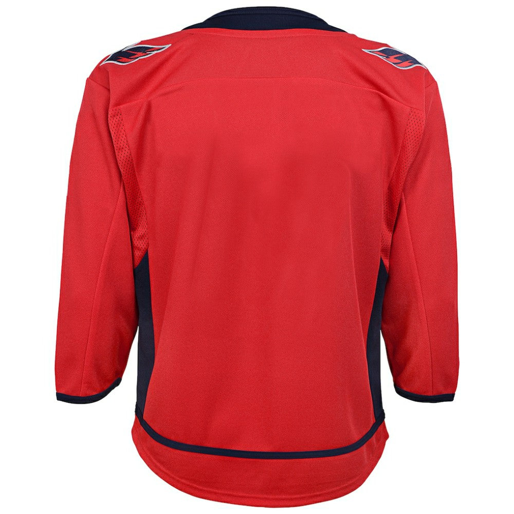 Washington Capitals Youth Home Blank Premier Jersey - Red - NHL 3820576
