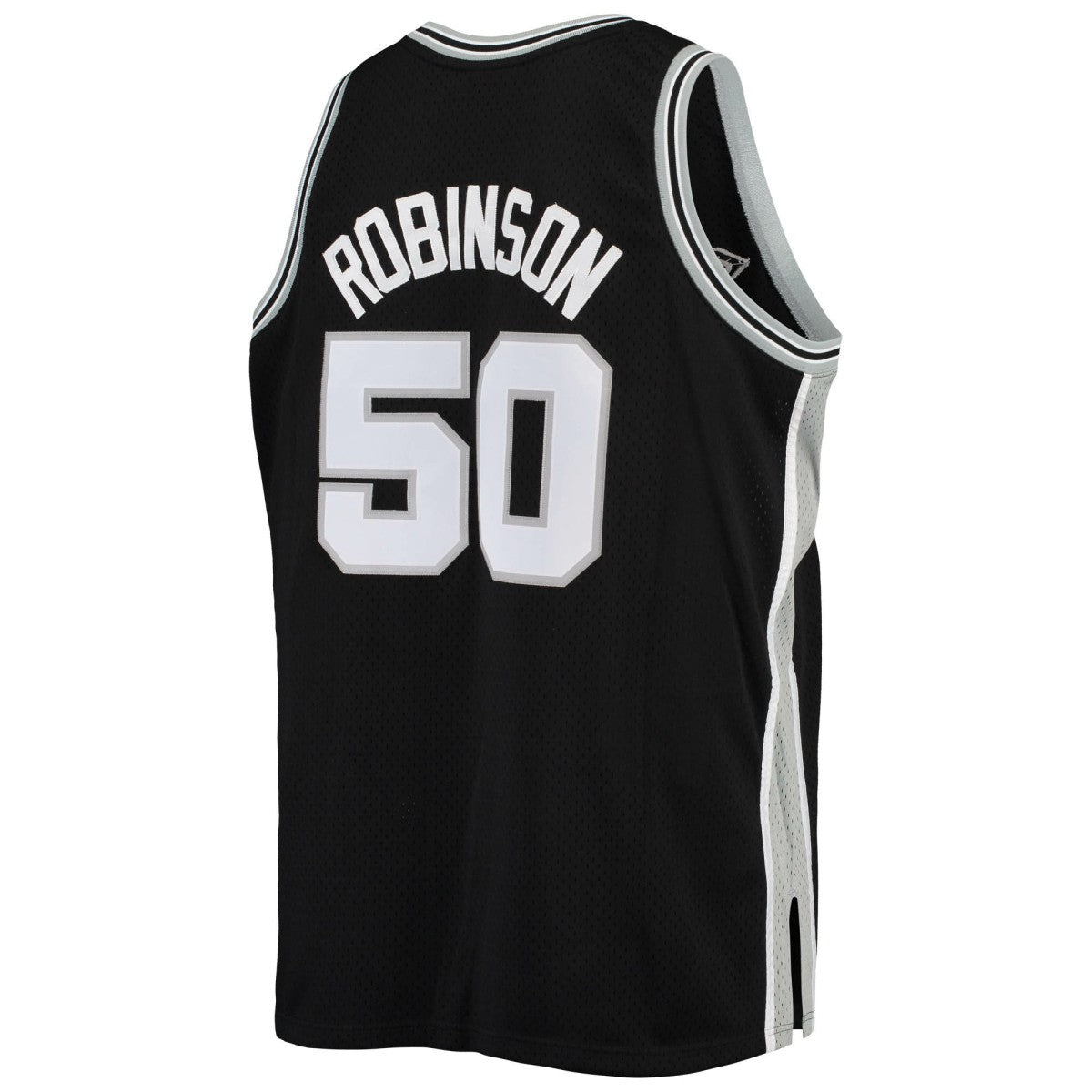 David Robinson San Antonio Spurs 1998/99 Big & Tall Hardwood Classics Swingman Jersey Black | Mitchell & Ness US