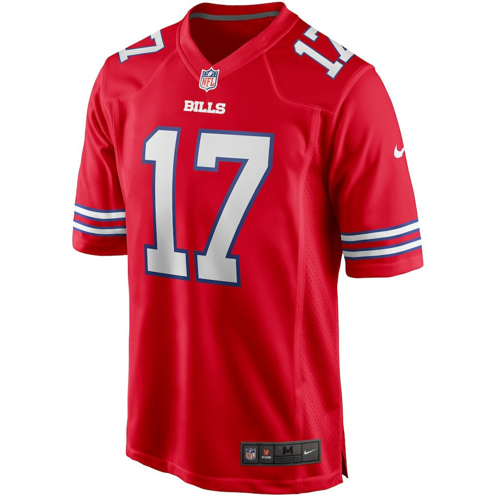 Nike Josh Allen Buffalo Bills Alternate Game Player Jersey Red