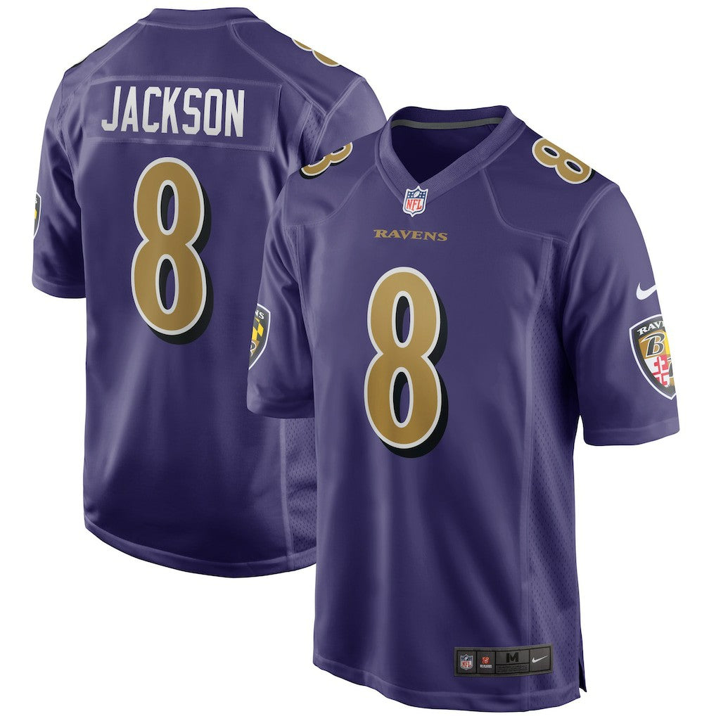 Nike Lamar Jackson Baltimore Ravens Alternate Game Jersey Purple