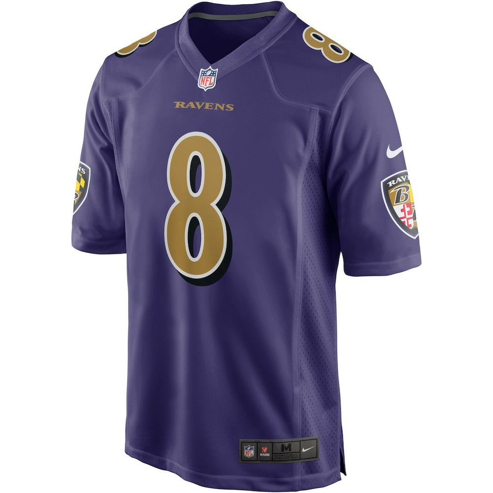 Nike Lamar Jackson Baltimore Ravens Alternate Game Jersey Purple