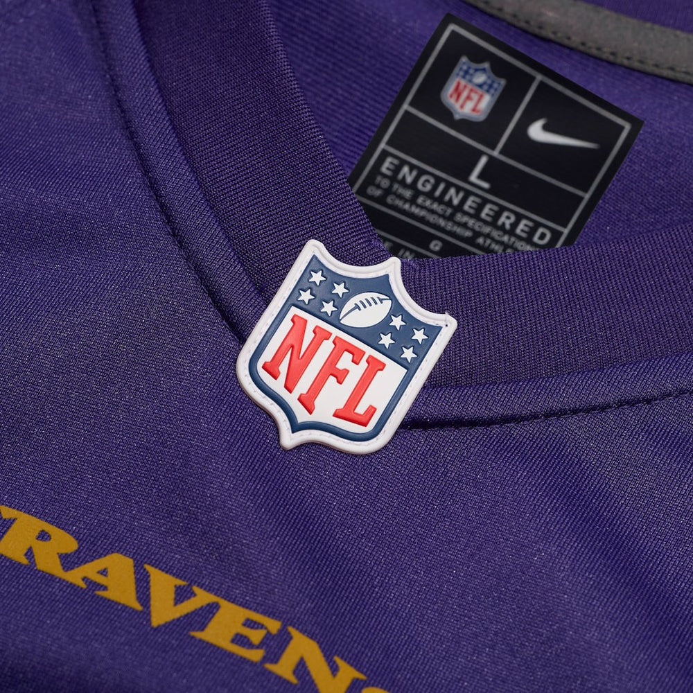 Nike Lamar Jackson Baltimore Ravens Alternate Game Jersey Purple