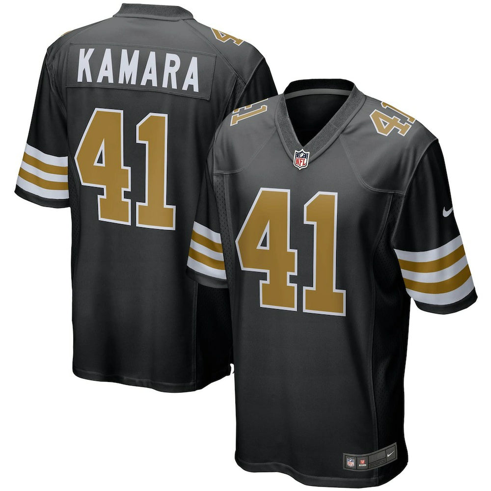 Nike Alvin Kamara New Orleans Saints Alternate Game Jersey Black