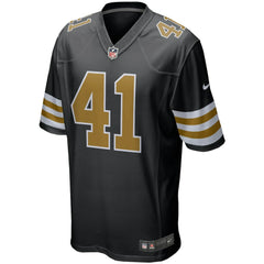 Nike Alvin Kamara New Orleans Saints Alternate Game Jersey Black