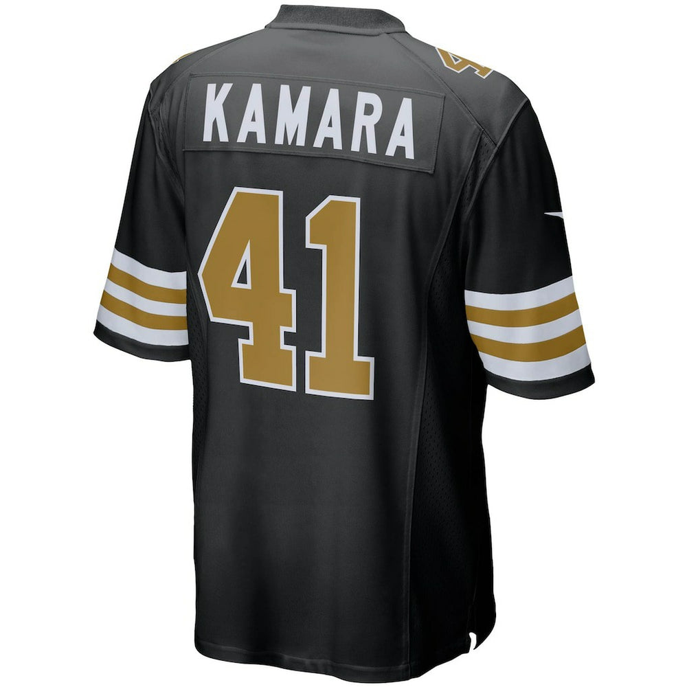 Nike Alvin Kamara New Orleans Saints Alternate Game Jersey Black