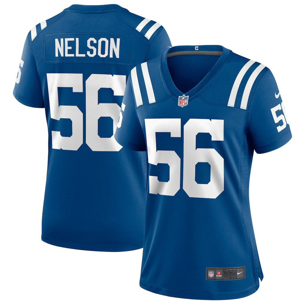 Nike Quenton Nelson Indianapolis Colts Women's Player Game Jersey Royal