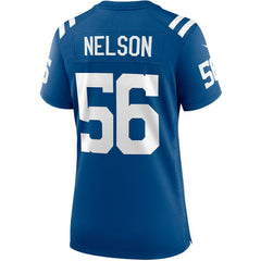 Nike Quenton Nelson Indianapolis Colts Women's Player Game Jersey Royal