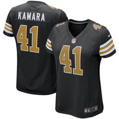 Nike Alvin Kamara New Orleans Saints Women's Player Jersey Black