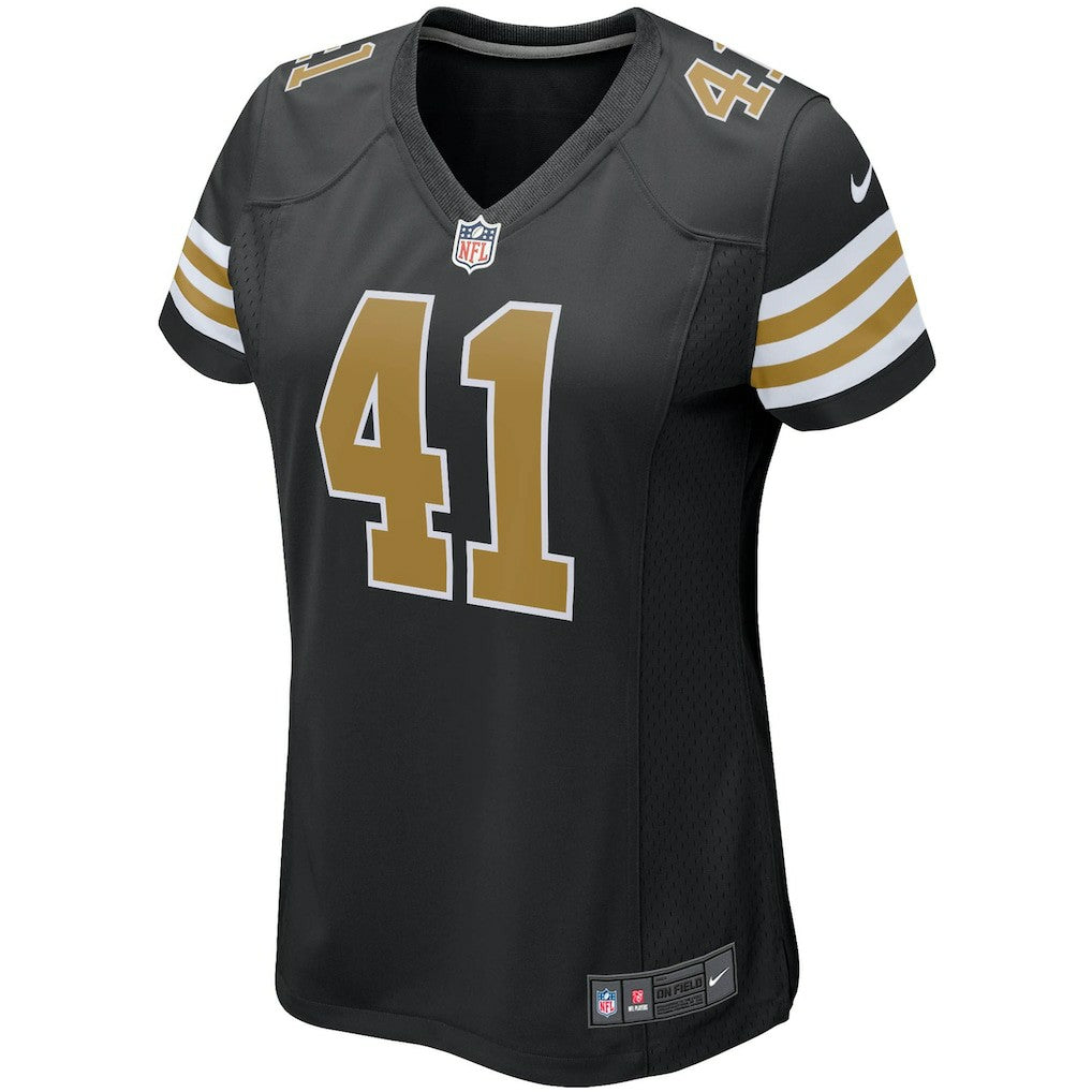 Nike Alvin Kamara New Orleans Saints Women's Player Jersey Black