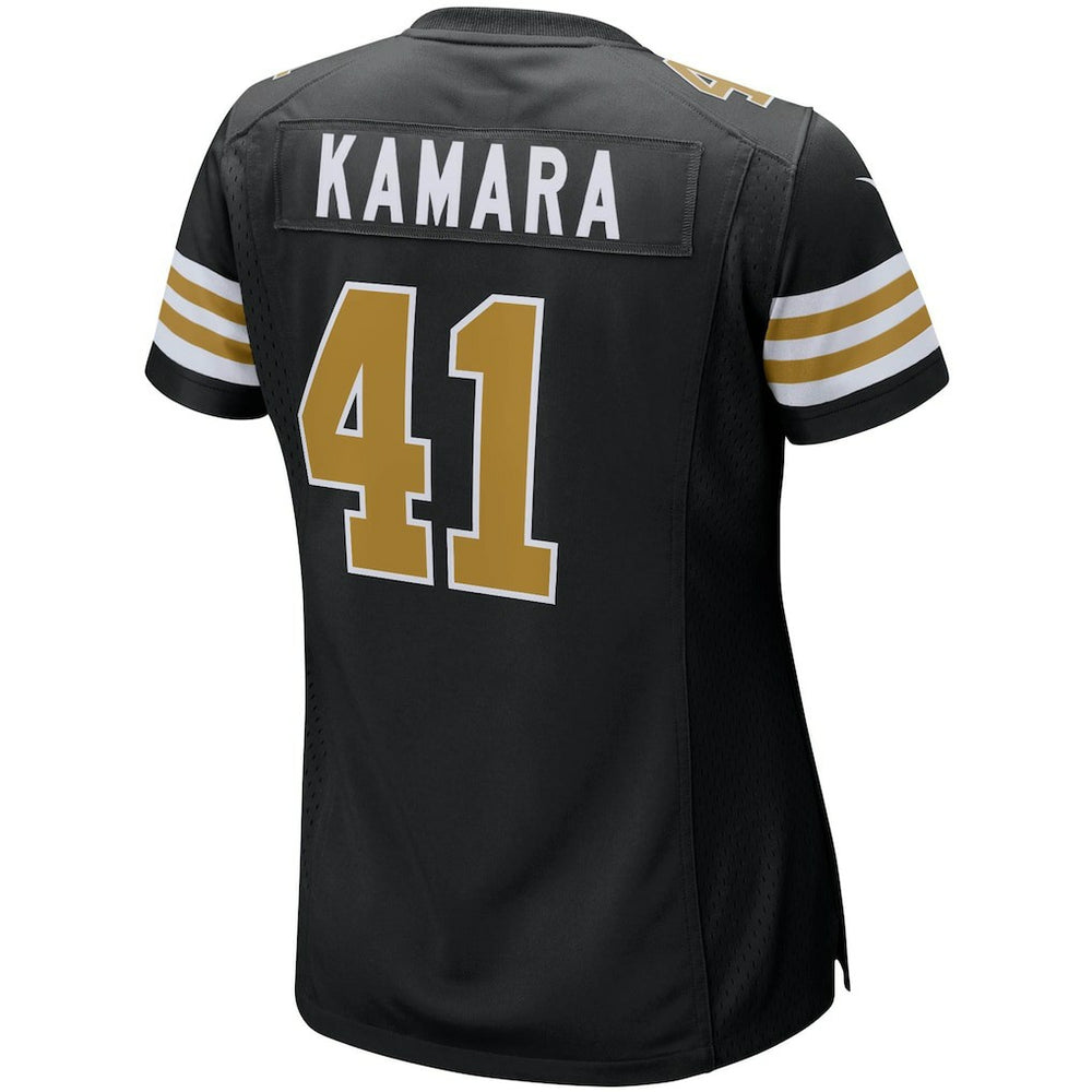 Nike Alvin Kamara New Orleans Saints Women's Player Jersey Black