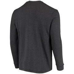 Cleveland Browns Dunbrooke Logo Maverick Thermal Henley Long Sleeve T-Shirt Charcoal