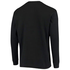 Atlanta Falcons Dunbrooke Logo Maverick Thermal Henley Long Sleeve T-Shirt Black
