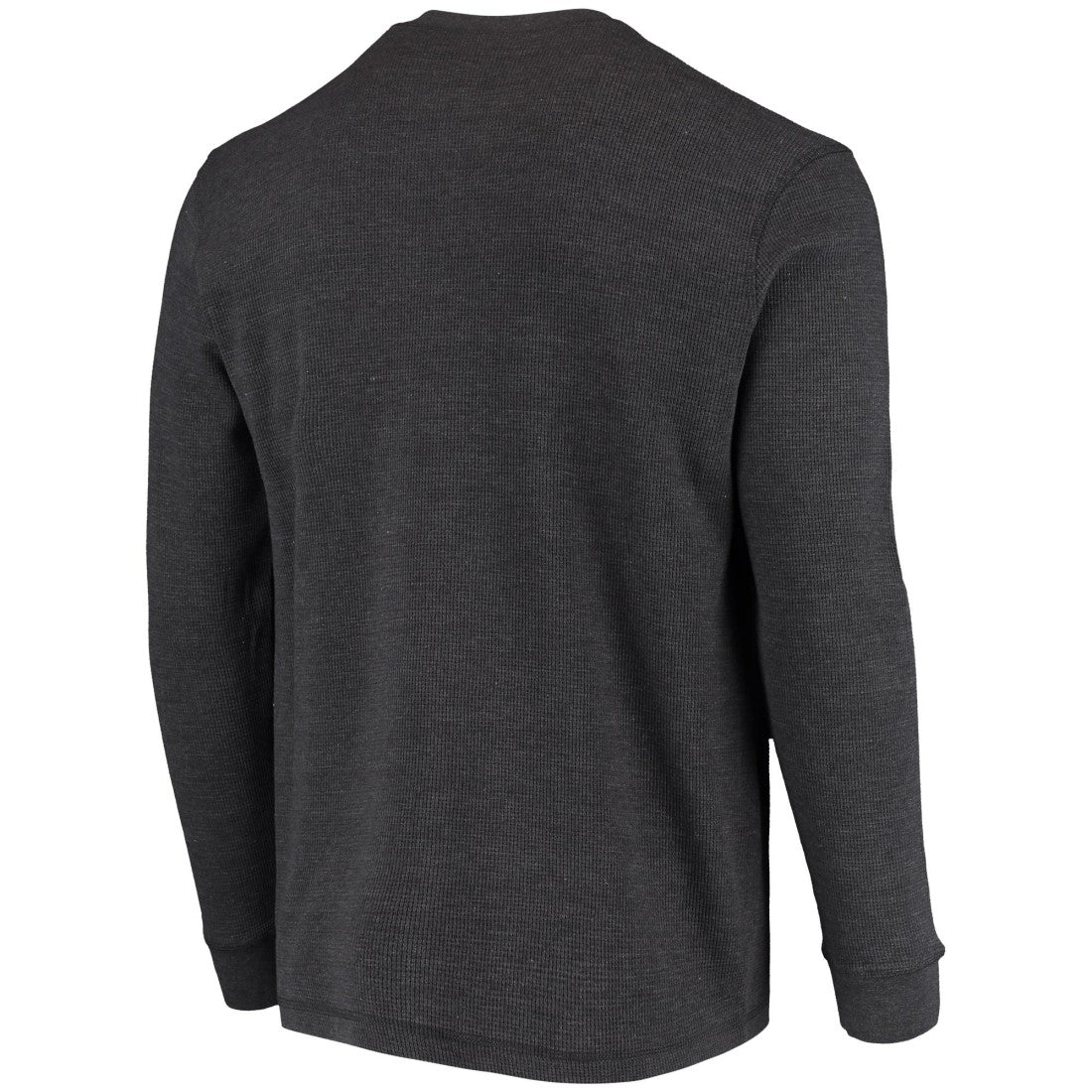 Detroit Lions Dunbrooke Logo Maverick Thermal Henley Long Sleeve T-Shirt Charcoal