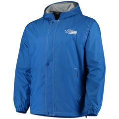 Detroit Lions Dunbrooke Logo Legacy Stadium Full-Zip Jacket- Blue