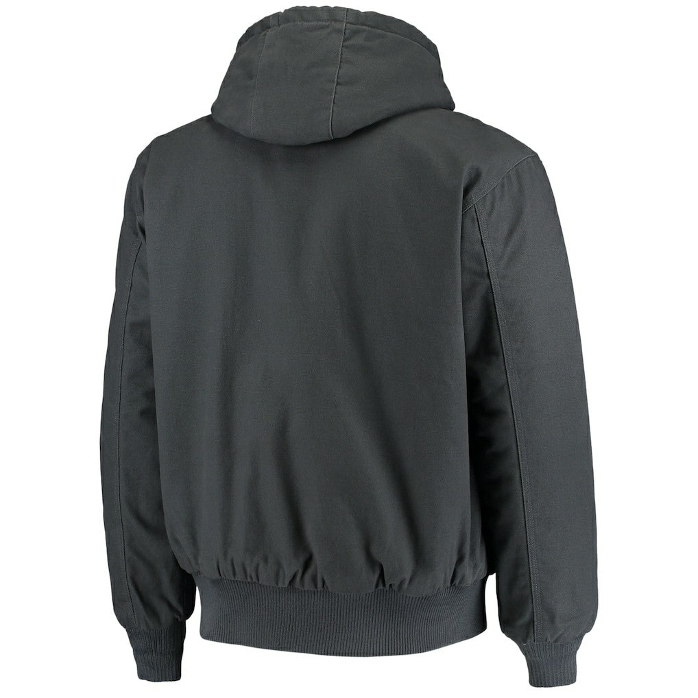 Chicago Bears Dunbrooke Dakota Cotton Canvas Hooded Jacket Navy