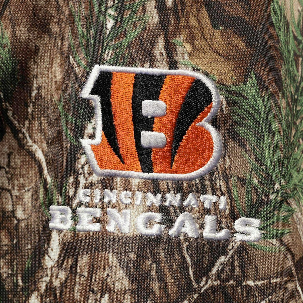 Cincinnati Bengals Dunbrooke Circle Champion Tech Fleece Pullover Hoodie Realtree Camo