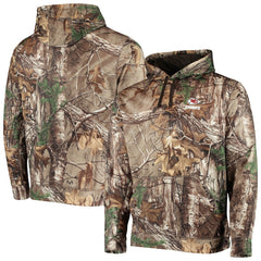 Kansas City Chiefs Dunbrooke Circle Champion Tech Fleece Pullover Hoodie Realtree Camo