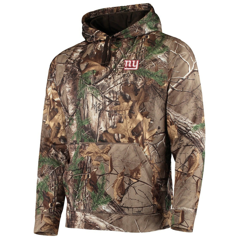 New York Giants Dunbrooke Circle Champion Tech Fleece Pullover Hoodie Realtree Camo