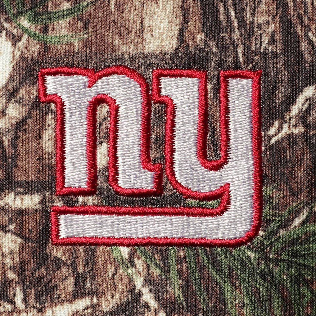 New York Giants Dunbrooke Circle Champion Tech Fleece Pullover Hoodie Realtree Camo