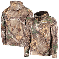 Jacksonville Jaguars Dunbrooke Circle Champion Tech Fleece Pullover Hoodie Realtree Camo