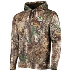 Green Bay Packers Dunbrooke Circle Champion Tech Fleece Pullover Hoodie Realtree Camo