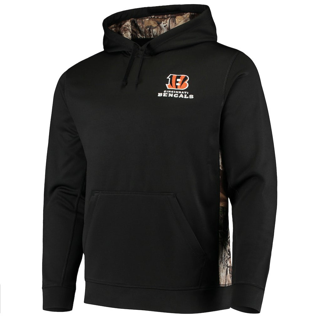 Cincinnati Bengals Dunbrooke Logo Ranger Pullover Hoodie Black/Realtree Camo