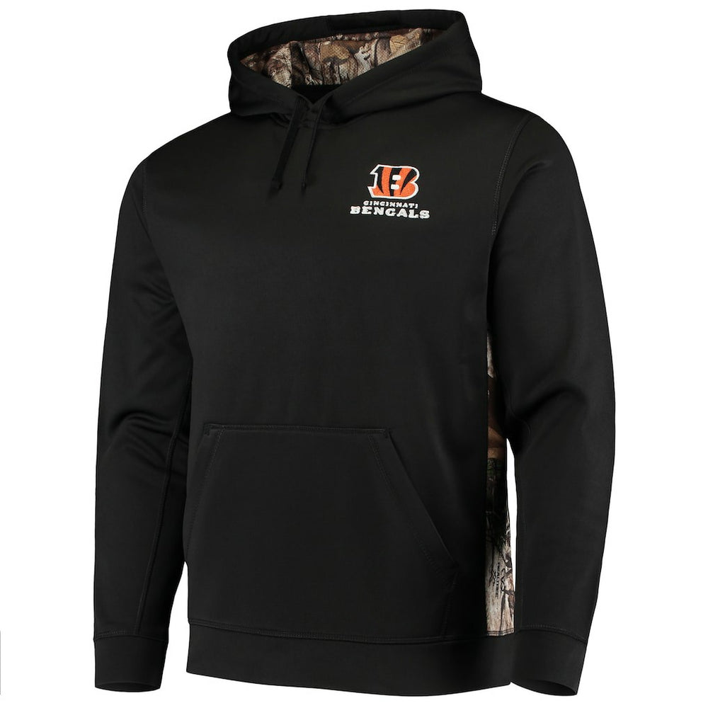 Cincinnati Bengals Dunbrooke Logo Ranger Pullover Hoodie Black/Realtree Camo