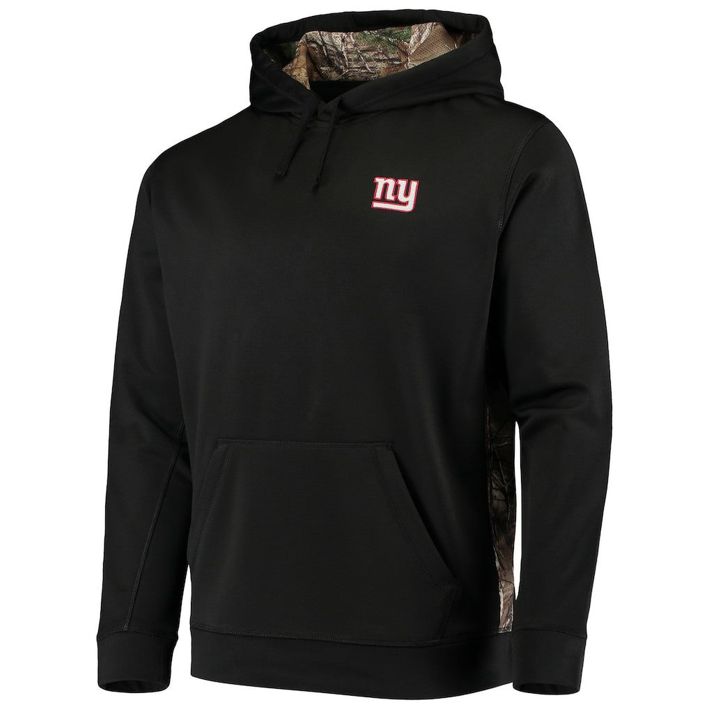 New York Giants Dunbrooke Logo Ranger Pullover Hoodie Black/Realtree Camo
