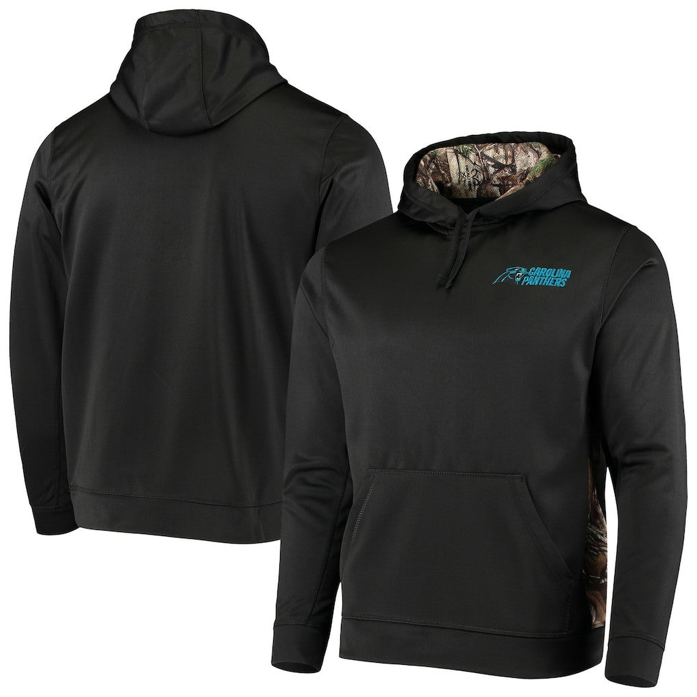 Carolina Panthers Dunbrooke Logo Ranger Pullover Hoodie Black/Realtree Camo