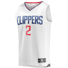 Kawhi Leonard LA Clippers Youth 2020/21 Fast Break Player Jersey White Association Edition | Fanatics Near Me
