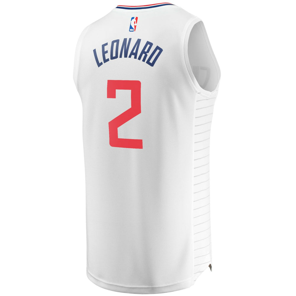 Kawhi Leonard LA Clippers Youth 2020/21 Fast Break Player Jersey White Association Edition | Fanatics Near Me