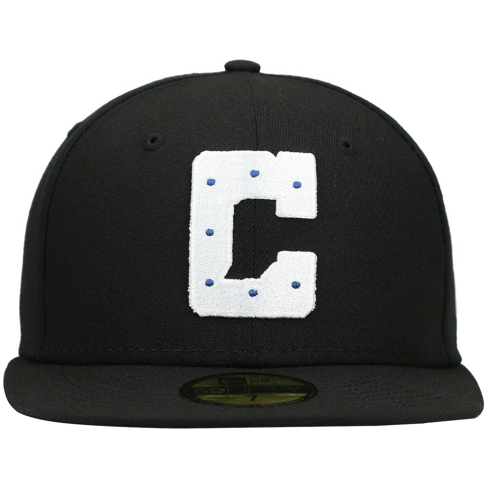 Indianapolis Colts New Era Omaha 59FIFTY Fitted Hat Black