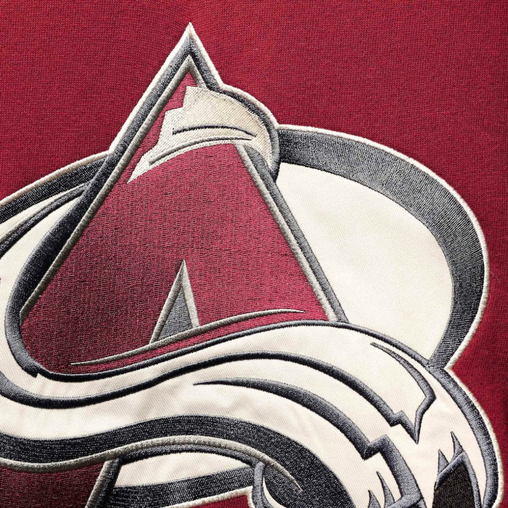 Nathan MacKinnon Colorado Avalanche '47 Player Name & Number Lacer Pullover Hoodie - Burgundy - NHL 3848260